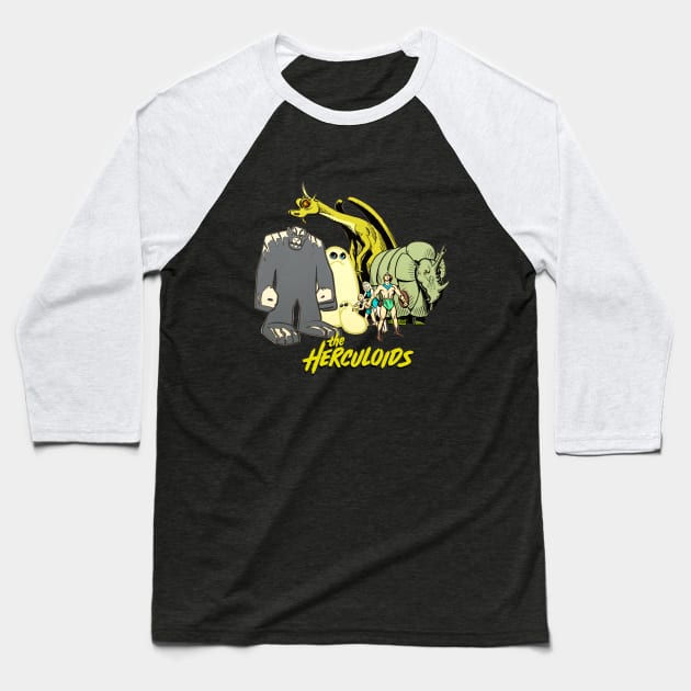 Herculoids Baseball T-Shirt by Pop Fan Shop